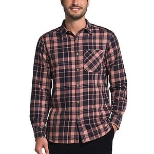 THE NORTH FACE Men’s Hayden Pass 2.0 Pink/Blue Plaid Button Down Shirt Size L